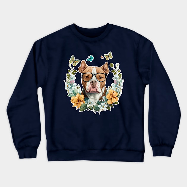 Pitbull Crewneck Sweatshirt by Zoo state of mind